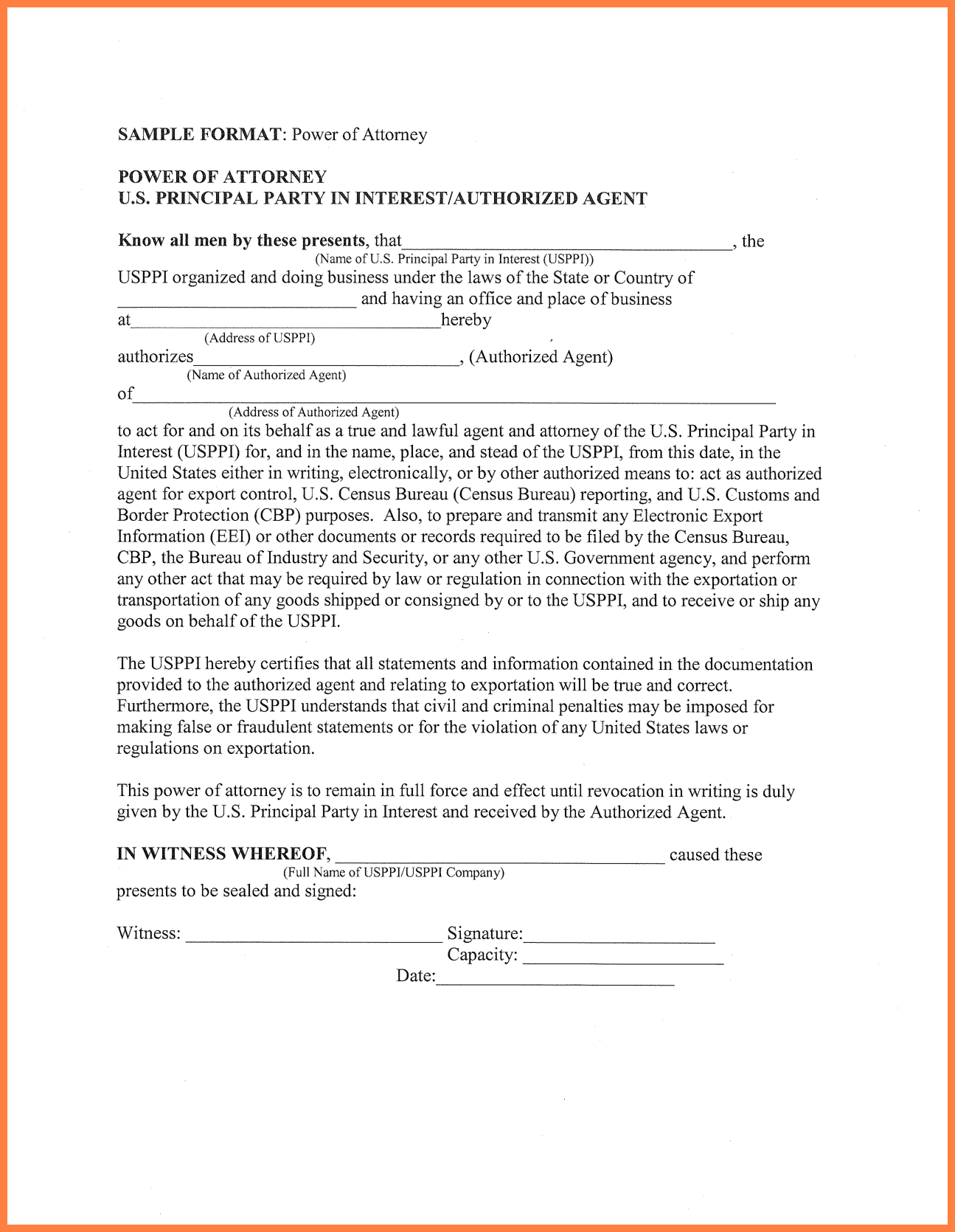 Simple Power Of Attorney Forms Free Printable mediagroupnew